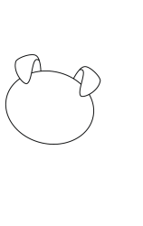 How to draw  Pig - Step 2
