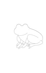How to draw  Frog - Step 5