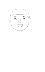 How to draw  Artist - Step 3