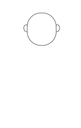 How to draw  Chemist - Step 1