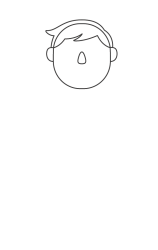 How to draw  Chemist - Step 2
