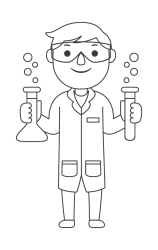 How to draw  Chemist - Step 7