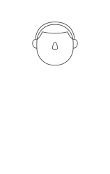 How to draw  Detective - Step 2