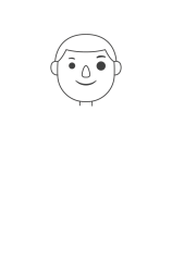 How to draw  Detective - Step 3