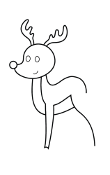 How to draw  Deer - Step 3