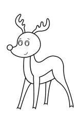 How to draw  Deer - Step 4