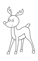 How to draw  Deer - Step 5
