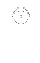 How to draw  Electrician - Step 2