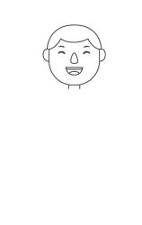 How to draw  Electrician - Step 3