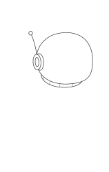 How to draw  Astronaut - Step 2