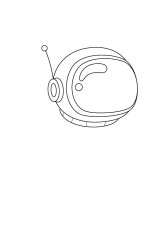How to draw  Astronaut - Step 3