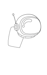 How to draw  Astronaut - Step 4