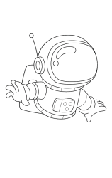 How to draw  Astronaut - Step 6