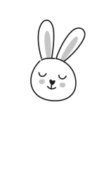 How to draw  Rabbit - Step 2