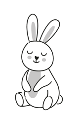 How to draw  Rabbit - Step 4