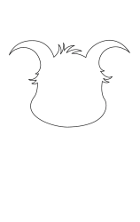 How to draw Rat - Step 1