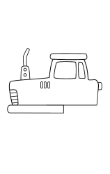 How to draw Tractor - Step 3