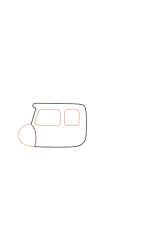 How to draw a Helicopter - Step 2