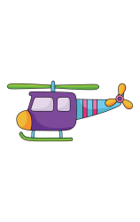 How to draw a Helicopter - Step 6