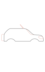 How to draw a SUV - Step 2