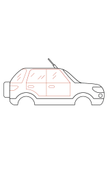 How to draw a SUV - Step 4