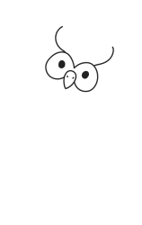 How To Draw An Owl - Step 1