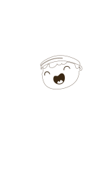 How to draw pirate - Step 1