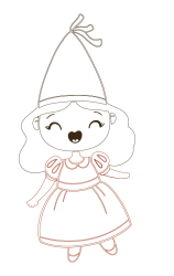 How to draw Fairy with Magic Wand - Step 3