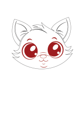 How to Draw a Cat step by step - Step 3