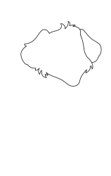 How to Draw a Puppy Dog - Step 1