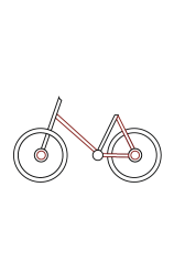 How to Draw a Bicycle: Easy Step by Step - Step 3