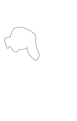 How to draw a puppy dog - Step 1