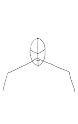 How to draw a batman step by step - Step 1