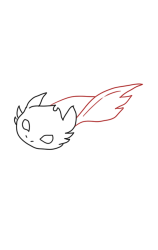 How to draw a dragon easy step by step - Step 3