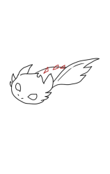 How to draw a dragon easy step by step - Step 4
