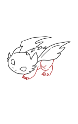 How to draw a dragon easy step by step - Step 7