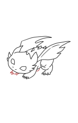 How to draw a dragon easy step by step - Step 8