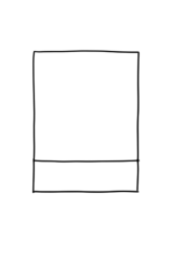 How to draw spongebob step by step - Step 1