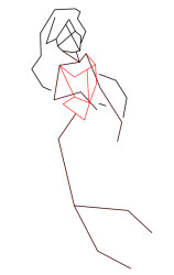 How to draw princess ariel step by step - Step 3