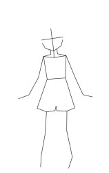 How to draw anime people step by step - Step 1