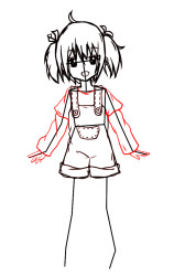How to draw anime people step by step - Step 6