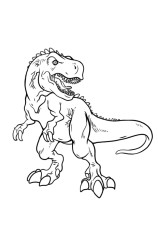 How to draw a trex step by step - Step 8