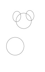 How to draw a koala bear step by step - Step 1