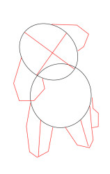 How to draw a puppy dog step by step - Step 2