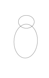 How to draw a owl step by step - Step 1
