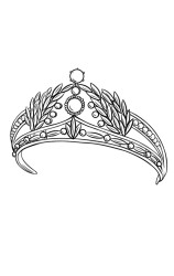 How to draw a crown step by step - Step 8