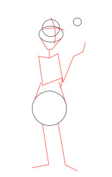 How to draw the Grinch step by step - Step 2