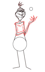 How to draw the Grinch step by step - Step 5