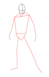 How to draw spider man  step by step - Step 2