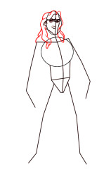 How to Draw Tarzan easy - Drawing Step by Step - Step 4